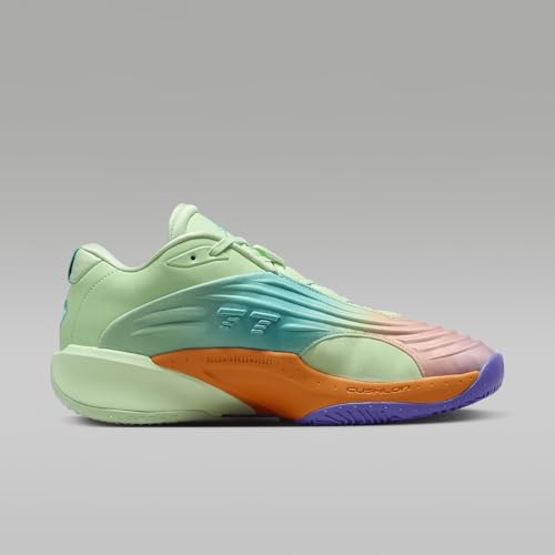 Luka 3 "Blurred Vision Basketball Shoes (HQ4255-300, Vapor Green/Cone/Psychic Purple/Hyper Jade) Size 113