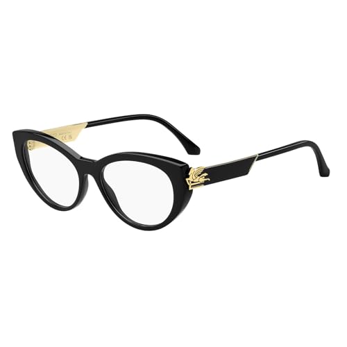 Gafas ETRO mujer montura óptica de pasta negra modelo 0041 talla 53
