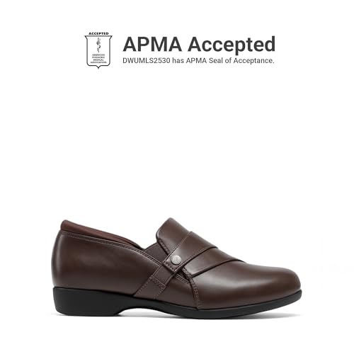 Image of DREAM PAIRS Loafers for Women Slip-on Dressy Comfortable Business Casual Work Office Faux Leather Loafer Shoes with Arch Support
