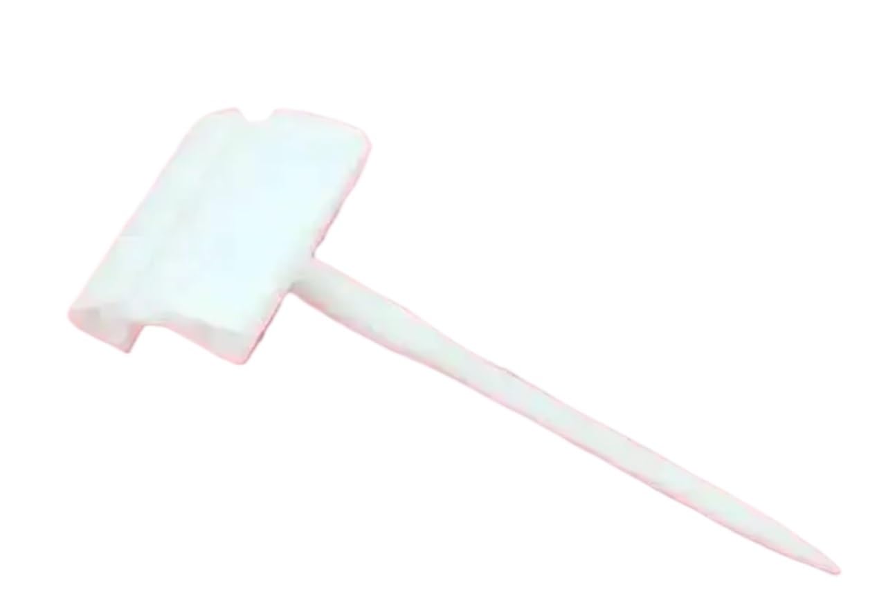 Yangshe 40pcs Memo Display Food Cake Bread Bakery Ticket Pins Spike Plastic Pricing Needles Card Price Tag Holder Label