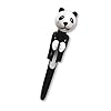 Deluxebase Mighty Writer - Panda from Unique Animal Boxing Pen. Black Ballpoint for Office and School Supplies, Fun Writing Gifts and Fidget Toy Party Favors.