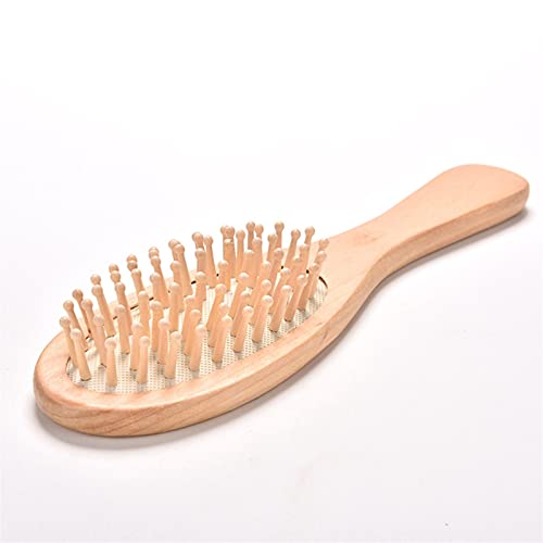 Alikka Hair Comb Wooden Bamboo Hair Vent Brush Brushes Keratin Care And Beauty Spa Massager Massage Comb #TOP23