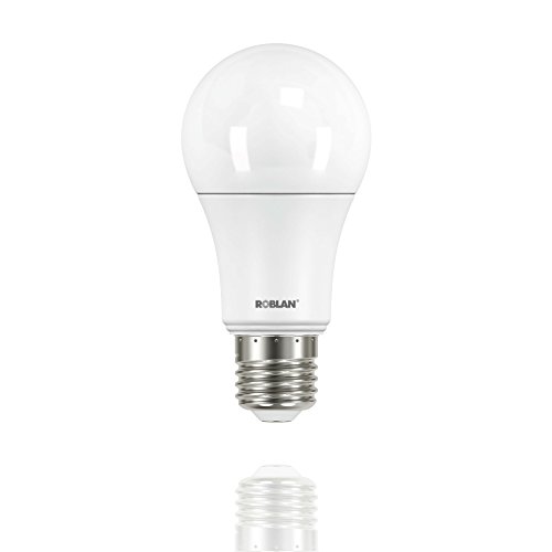 Roblan SKYA609F Bombilla E27, 9 W, Blanco