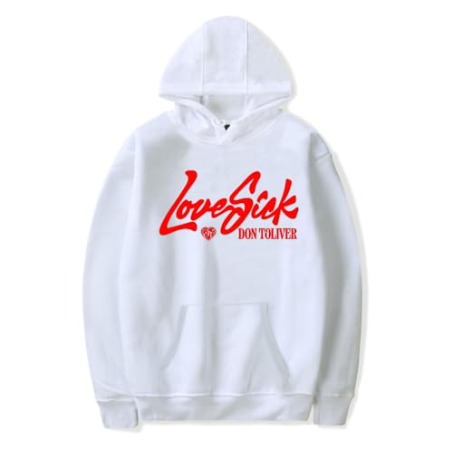 YUDI Don Toliver Love Sick Tour Hooded Sweatshirt Street Fashion Men's and Women's Winter Hooded Sweatshirt