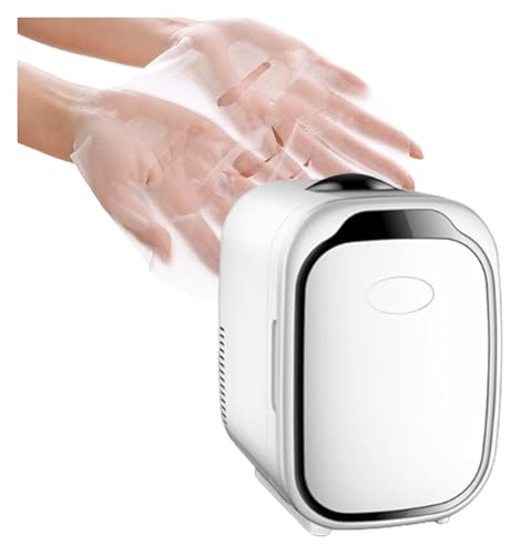 Mini Fridge,Skincare Fridge, 6L Portable Mini Skincare Beauty Fridge Compact Refrigerator Low Noise Cooler & Warmer Cosmetic Fridge(White)