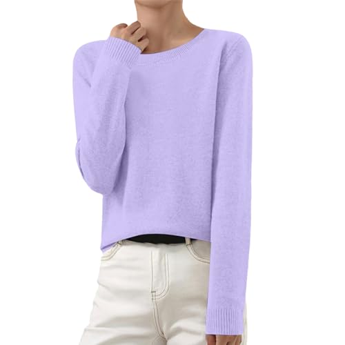 Cashmere Sweaters for Women Merino Wool Sweater Women Winter Plus Warm Loose Clothes for Women Clear Medium