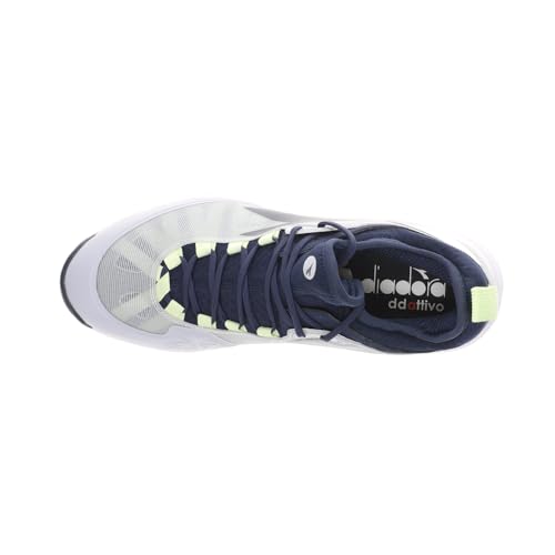 Image of Diadora Mens Speed Blushield Fly 4 Plus All Ground Tennis Sneakers Shoes - Grey