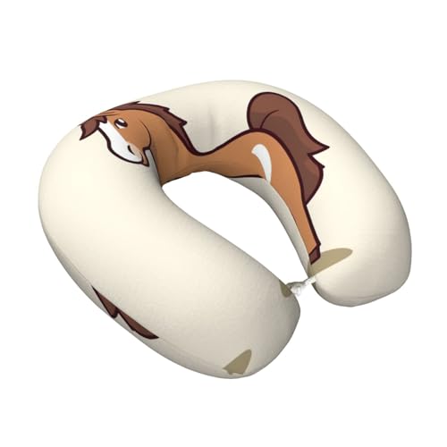 Almohada de espuma viscoelástica 30 cm x 25 cm para viaje miniatura 2