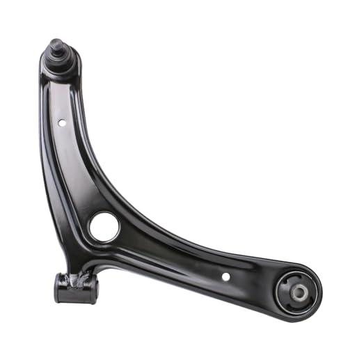 Image of Detroit Axle - Front End 8pc Suspension Kit for 07-17 Dodge Caliber Jeep Compass Patriot 2007 2008 2009 2010 2011 2012 2013 2014 2015 2016 2017, 2 Lower Control Arms 2 Sway Bars 4 Tie Rods Replacement