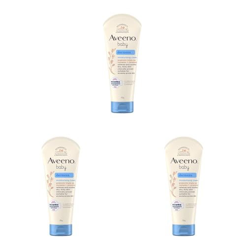Image of Aveeno Baby Dermexa Moisturising Cream 206g (Pack of 3)