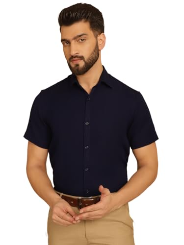 Image of Indian Needle Men's Striped Regular Fit Shirt