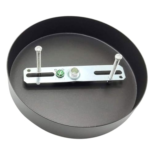 WOONEKY 1set Canopy Light Cover for Chandelier and Pendant Fixtures Ceiling Plate Light Fitting Kit for Easy Installation Living Room Bedroom Nursery