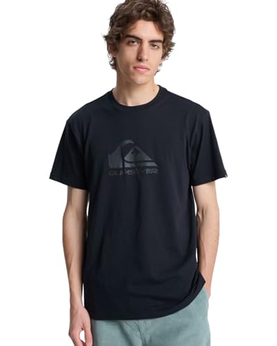 Quiksilver Homme Comp Logo T-Shirt, Noir, M EU
