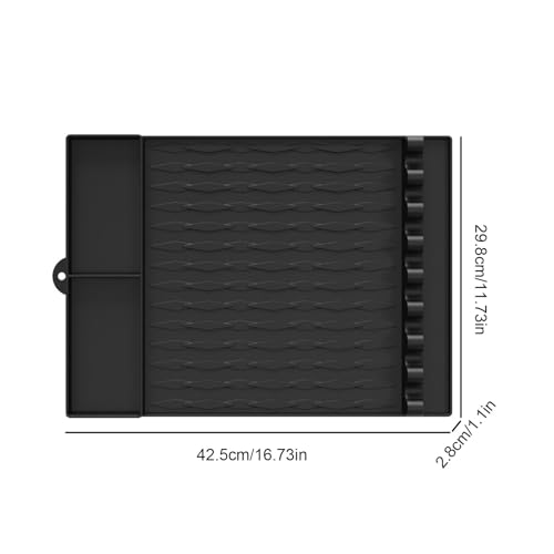 Tapis de barbecue résistant à la chaleur pour protéger le plan de travail extérieur - 6