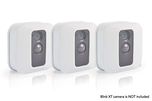 Silicone Covers Skins for Blink XT 2 Security Camera (3 pcs White)