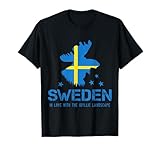 verliebt in Schweden schwedische Fahne schwedisch