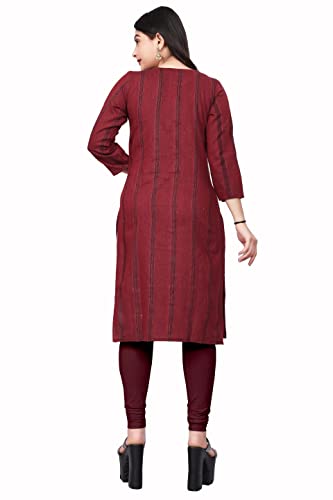 Image of Women's Pure Cotton A-line Kurti