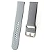 ElloGear Strap Band Compatible with Samsung Galaxy Watch Active, Active2, Active 3 Silicone Wristband Replacement for Smartwatch - Gray