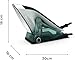 Rowenta 2-in-1 Duo Force Iron and Steamer for Clothes, 1700W Steam Iron, Stainless Steel Soleplate, Ultra-Lightweight, Detachable 13.5-oz Water Tank, Clothes Steamer, Anti-Drip, Black & Green, JR4030