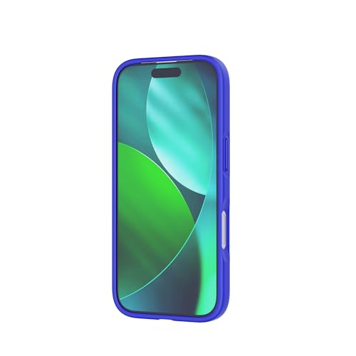 Image of Tech21 EvoLite Case for iPhone 17 - Electric Blue | Slim Protective Case | Impact Protection | Wireless Charging Compatible