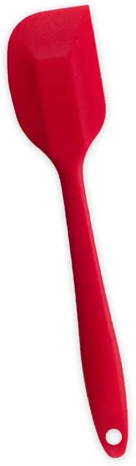 Oikos - Espatula de Silicone Reta Vermelha Pequena