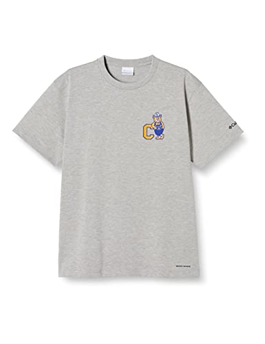 [コロンビア] ツキャノンアイル ショートスリーブ Tシャツ PM0407 メンズ L Columbia Grey Heather, C Graphic