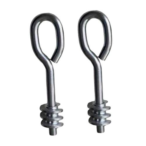 2 pernos de ojo de elevación con rosca anular para evitar balanceos en sombrillas 8