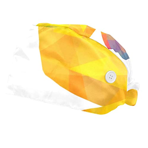Chapeaux bouffants 2PCS JDEZ avec bandeau anti-transpiration pour le travail