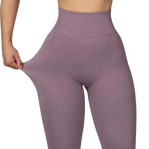 Image of MOOSLOVER Seamless Butt Lifting Workout Leggings for Women High Waist Yoga Pants Compression Contour Tights