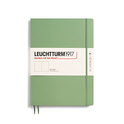 Carnet A4+ LEUCHTTURM1917 Master Slim sauge page blanche pour note de bureau