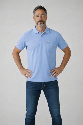 Image of Men Regular fit Polo Neck Front Pocket ||Pocket Embroidery Casual Wear T-Shirt||Half Sleeve Side on Sleeve Embroidery|| Button Closer t Shirt for Men