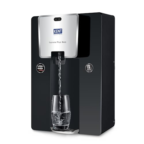 Image of KENT Supreme Plus Neo RO Water Purifier |1 Year Warranty | RO+UF+UV+Alk+Cu+TDS Control+UV In-Tank | Alkaline Water with goodness of Copper | 8L | 20L /Hr | Ideal For Borewell /Tanker /Municipal Water