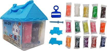 Karic Gift & Toys Premium Clay Hut of 15 Clay Stick and Molds Art &Craft (Pack of 1 Hut) Blue (B09BZZKWJH) Amazon Price History, Amazon Price Tracker