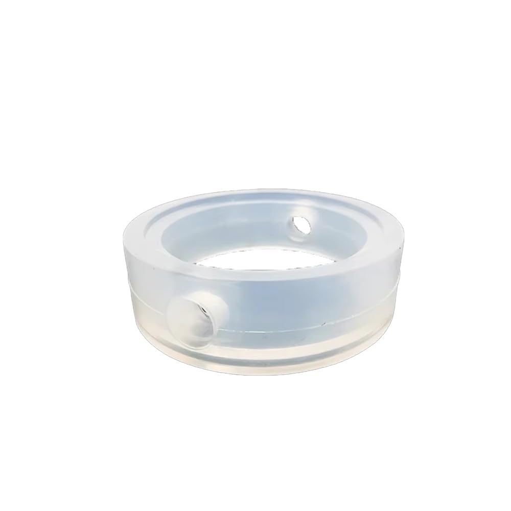 Junta De Silicona VMQ Blanca, 38, 51, 76, 102-250mm, Anillo De Repuesto De Válvula De Mariposa Sanitaria De Triple Abrazadera(250mm White)
