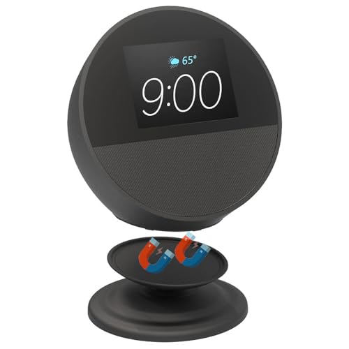 Support Echo Spot 2024 cachant les câbles, fixation murale sans vis pour éviter le désordre - 7