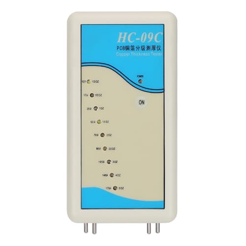Probador Portátil de Calibre de Espesor de Lamina de Cobre para PCB con Pantalla de 9 Niveles HC-09C miniatura 1