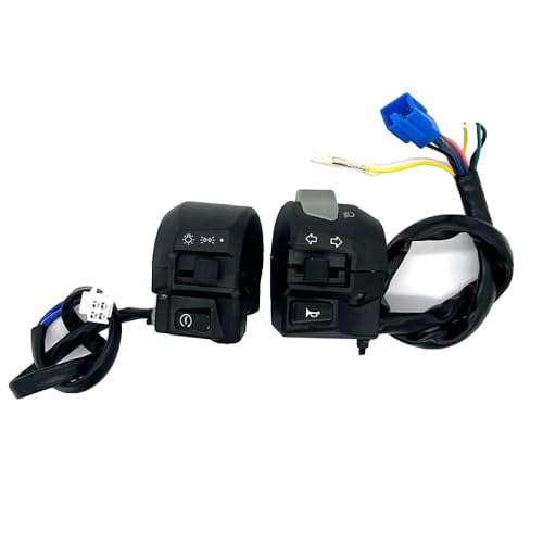 Commodo switch moto YBR 125 commande phare klaxon clignotant guidon gauche