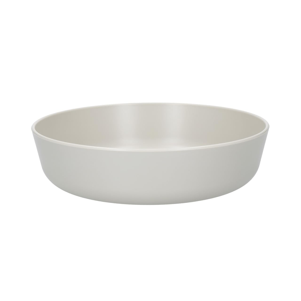 MIKASA Summer Recycled Plastic Serving Bowls, Set of 4 Lightweight and Hard-Wearing Reusable Bowls for Breakfast, Rice and Salad, 16cm (6.2''), Mixed Colours