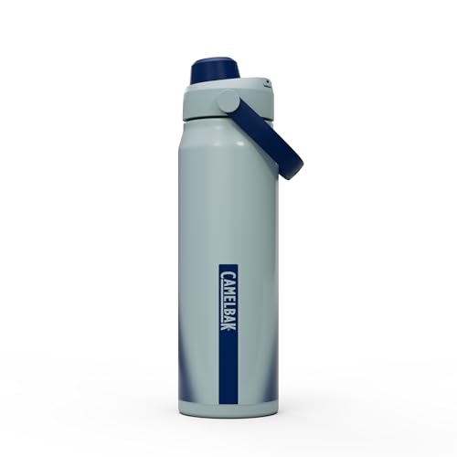 Image of CamelBak Thrive Chug Insulated Stainless Steel Water Bottle, Cold Retention with High Flow Lid for Everyday Hydration and Active Use, 25oz, Deep Sea Dawn