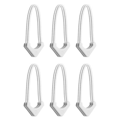 WANDRD Worryless™ Locking Zipper Pullers - Secure Your Travel Essentials - Zipper Locks for Travel Gear (Cloudbreak White)2