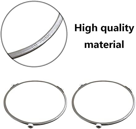 2 Pcs Microwave Turntable Ring Microwave Glass Turntable Plate Roller Support Glass Plate Tray Wheel Ring for Glass Plate Tray Supporting