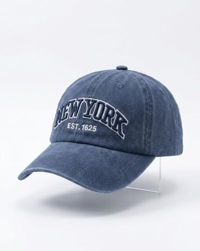 Image of Men's Cotton Baseball Cap, Adjustable Back Closure, Unisex, Casual Style, for Outdoor Lifestyle