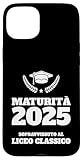 maturità 2025 liceo classico scritta scuola custodia per iphone 15 plus