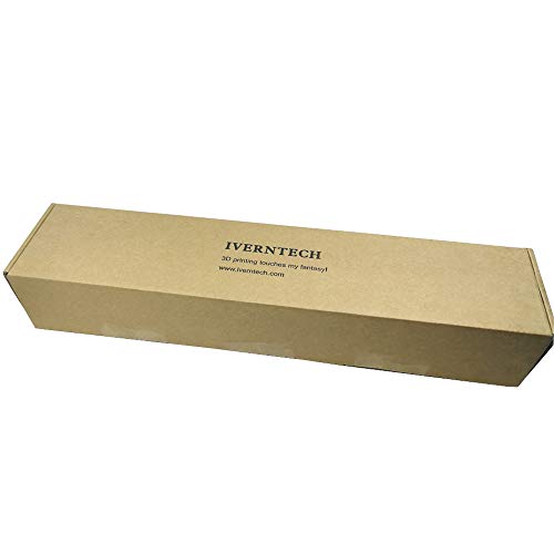 Iverntech NEMA 17ステッパーモーター、RepRap Prusa i3 3DプリンターZ軸またはCNCマシン用の 300mm T8送りネジが統合されています