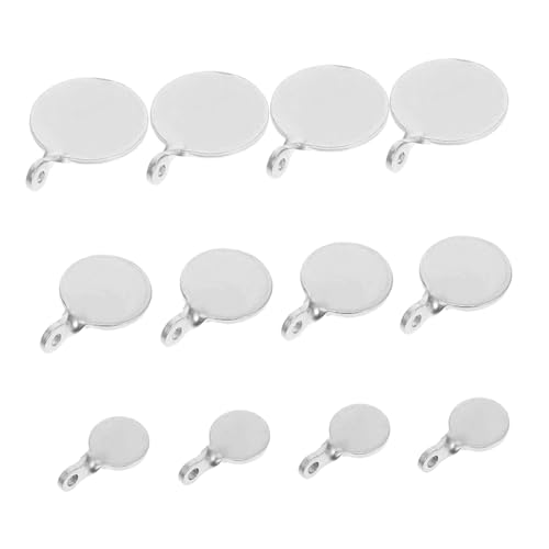 FOYTOKI 12pcs Metal Targets for Target Archery Steel for - Outdoor Training Portable Training Tool Indoor Precision Practice Tool Compact Train Versatile Lightweight Silver Manganese Steel