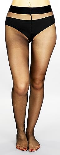 Image of Mona's Choice Second Skin Ultra Sheer to Waist Glossy XL Pantyhose /Mens Pantyhose /Mens Trouser Tights