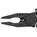 LEATHERMAN, Skeletool Lightweight Multitool with Combo Knife and Bottle Opener, Limited Edition Black/Silver