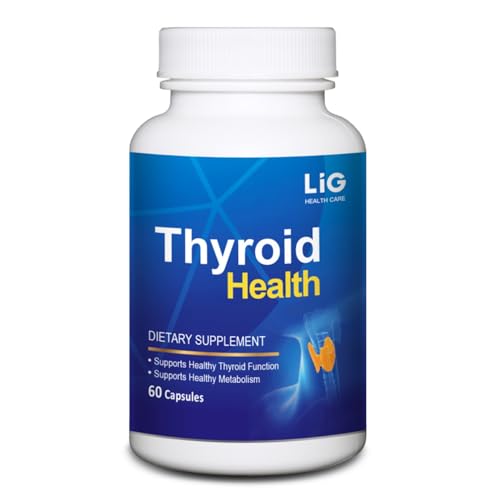 LIG Thyroid Health – Iodine-Free Formula – Supports Thyroid Nodules,