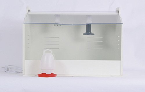 HeuSa Tech Aufzuchtbox AB 60, Brutbox, Kükenaufzuchtbox mit Wärmestrahler, PVC beschichtet, für Geflügel, Reptilien und Kleintiere Cover
