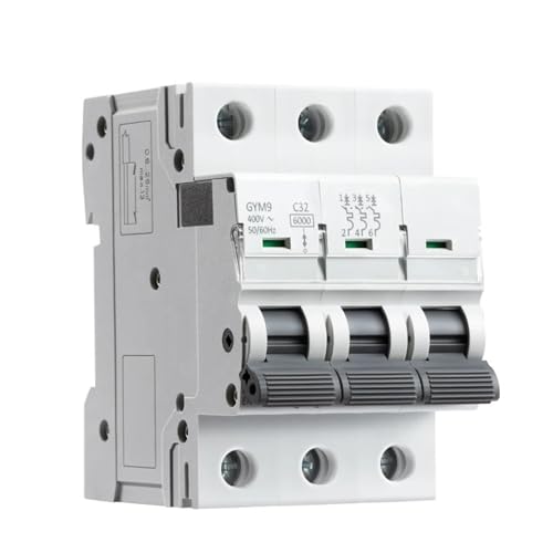Mini disjoncteur GYM9 3P 6KA pour sécuriser l'électricité de votre maison